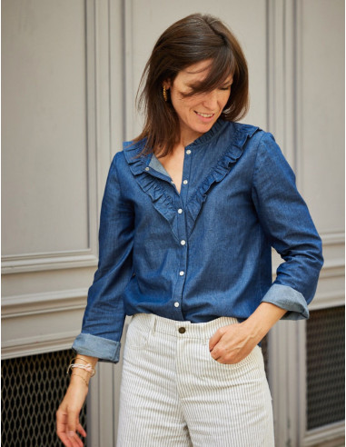 Patrón de blusa Diapason - Atelier Scämmit