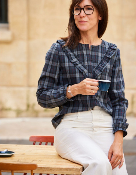 Patrón de blusa Diapason - Atelier Scämmit