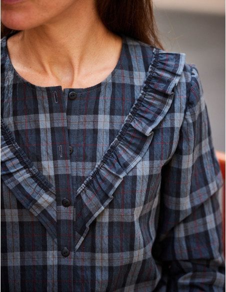 Patrón de blusa Diapason - Atelier Scämmit