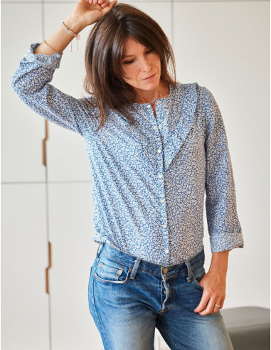 Patrón de blusa Diapason - Atelier Scämmit