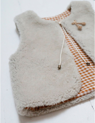 Patrón de chaleco o chaqueta Berger Mini - Atelier Scämmit