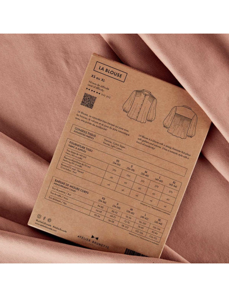 Patrón LA blusa - Atelier Brunette