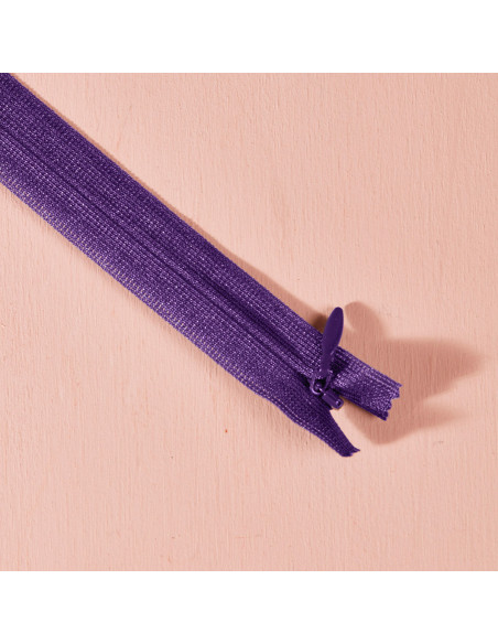 Cierre invisible Majestic Purple - Atelier Brunette