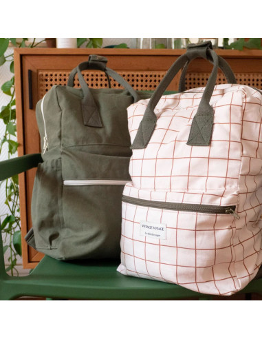 Patrón de mochila o bolso Eugène - Ikatee