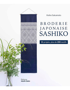 Libro de bordado japonés sashiko