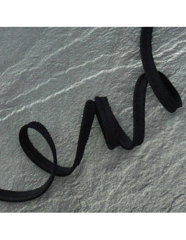 Piping de pana - Negro