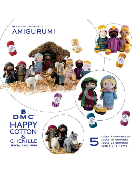 Folleto DMC happy cotton y chenille especial amigurumi - 16