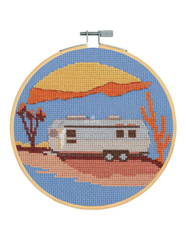 Kit de bordado de punto de cruz - Airstream