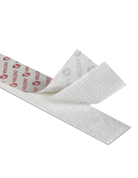 VELCRO® Marca adhesivo blanco de 50 mm de ancho por metro