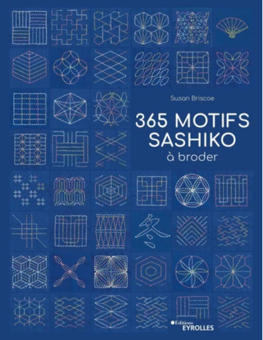 Libro 365 motivos sashiko para bordar