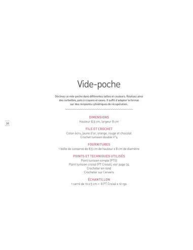 Libro el ganchillo tunecino
