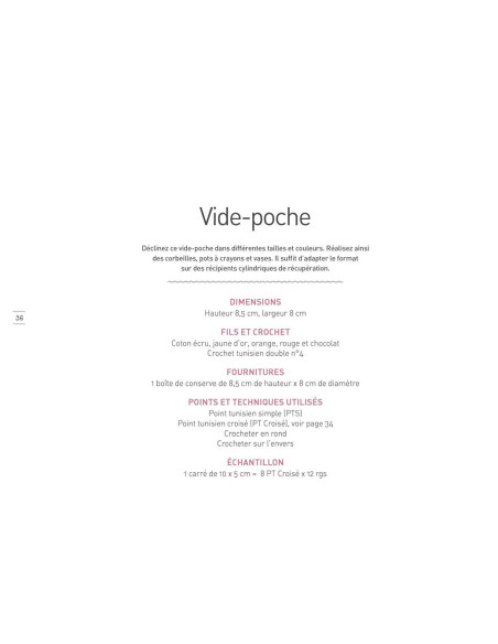 Libro el ganchillo tunecino