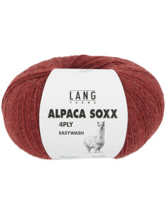 Lana para calcetines Alpaca Soxx 4 ply Lang Yarns
