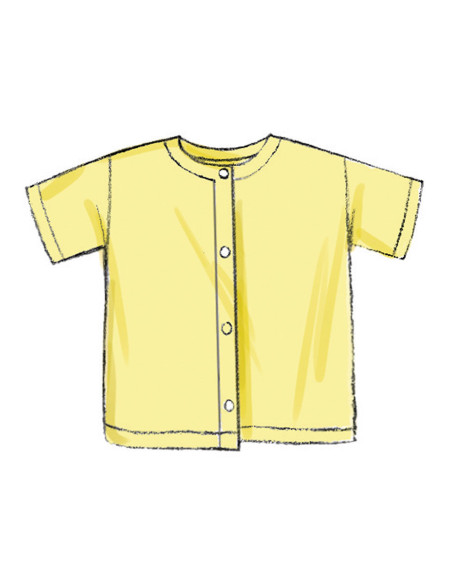 Patrón de sacos de dormir para bebé - Butterick 6968