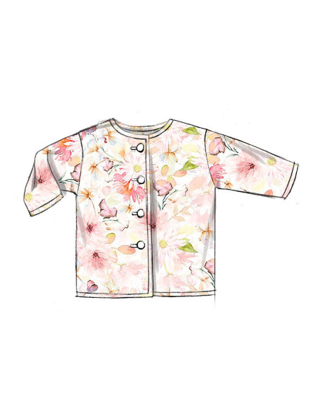 Patrón de chaqueta - Butterick 6970
