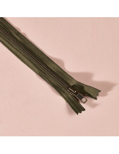 Cierre metálico Ivy Green 30 cm - Atelier Brunette