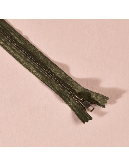 Cierre metálico Ivy Green 30 cm - Atelier Brunette