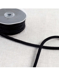 Cordón de terciopelo - Negro