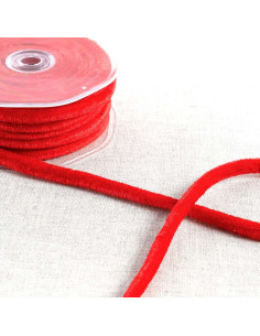 Cordón de terciopelo - Rojo