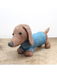 Kit de tejido - Ria el perro salchicha