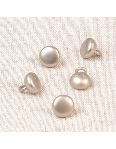 Botón Chloé metal - Plata