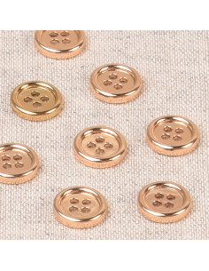 Botón Sarah metal - Oro