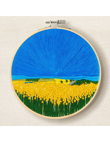 Kit de bordado - Campos de girasoles