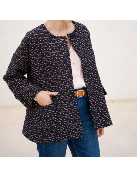 Patrón de abrigo Eurydice - Anna Rose patterns