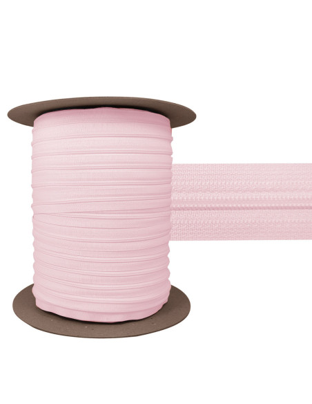 Cierre de nylon 3 mm YKK - Rosa