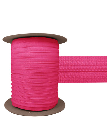 Cierre de nylon 3 mm YKK - Fucsia