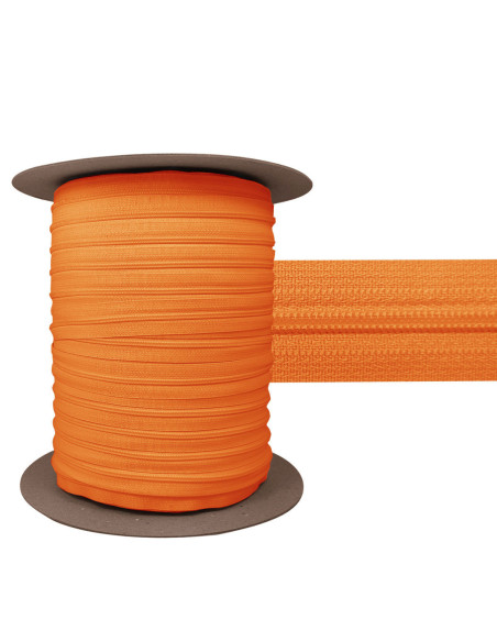 Cierre de nylon 3 mm YKK - Naranja