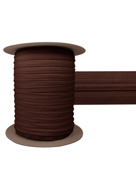 Cierre de nylon 3 mm YKK - Chocolate