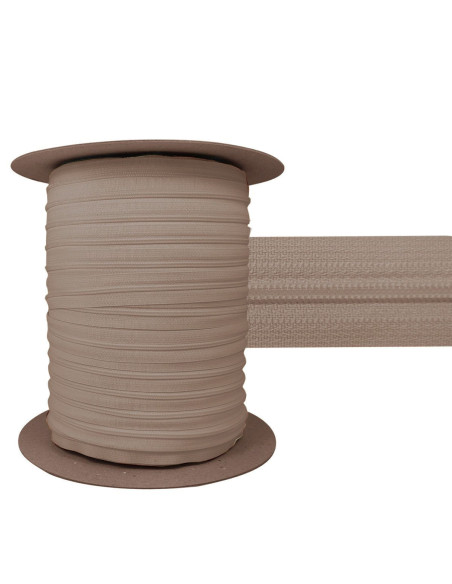 Cierre de nylon 3 mm YKK - Beige
