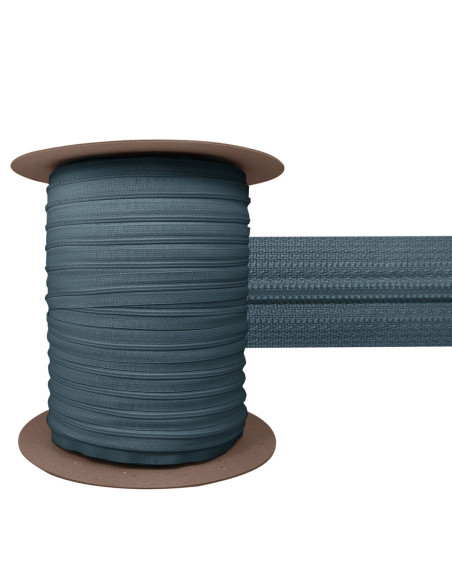 Cierre de nylon 3 mm YKK - Gris oscuro
