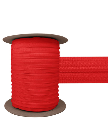 Cierre de nylon 3 mm YKK - Rojo
