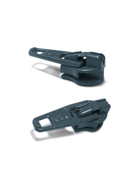 Cursor para cierre de nylon 3 mm YKK - Gris oscuro