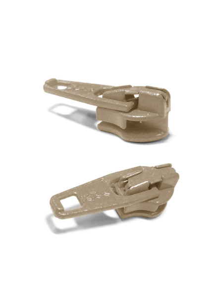 Cursor para cierre de nylon 3 mm YKK - Beige