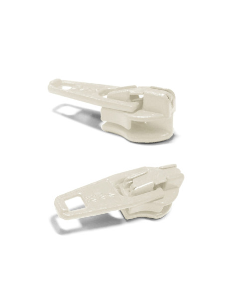 Cursor para cierre de nylon 3 mm YKK - Crudo