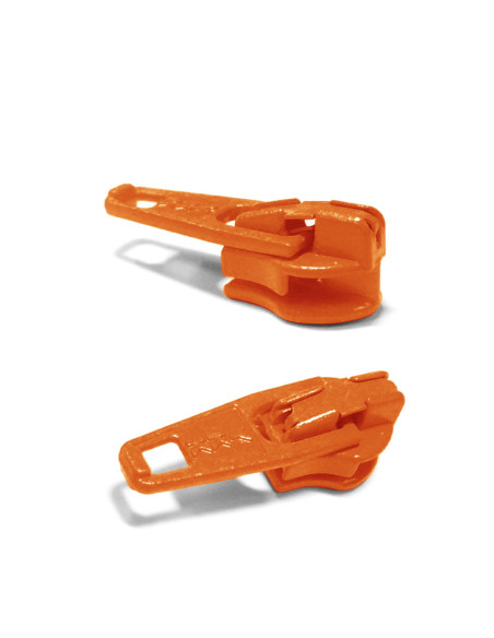 Cursor para cierre de nylon 3 mm YKK - Naranja