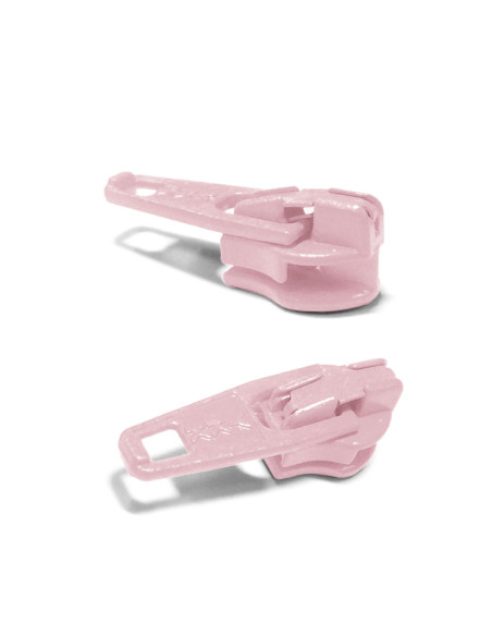 Cursor para cierre de nylon 3 mm YKK - Rosa
