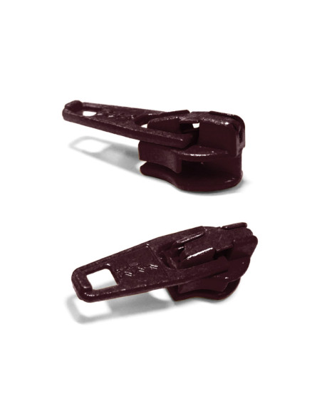 Cursor para cierre de nylon 3 mm YKK - Burdeos