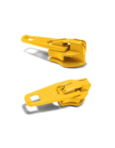 Cursor para cierre de nylon 3 mm YKK - Amarillo