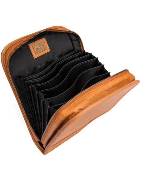 Estuche para agujas de tejer Muud Voss - Whisky
