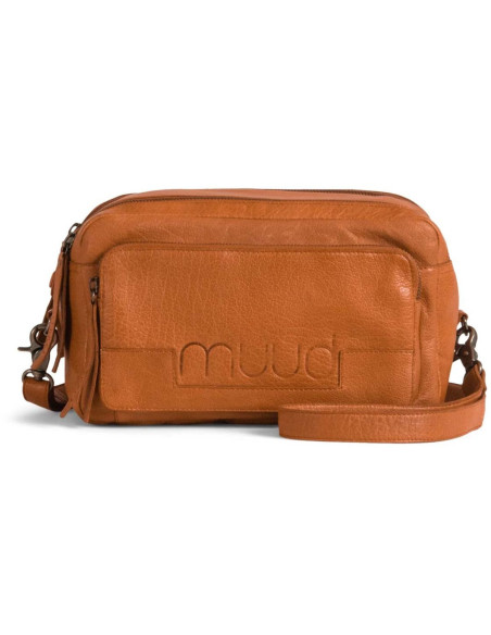 Bolso bandolera para tejer Muud Stavanger - Whisky