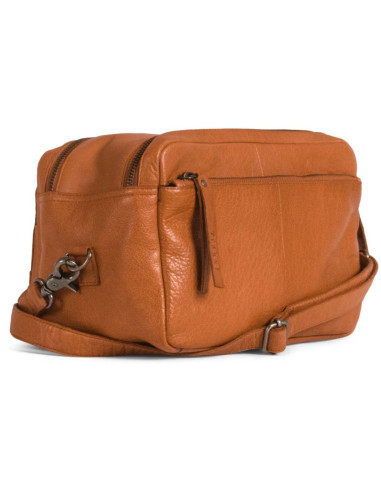 Bolso bandolera para tejer Muud Stavanger - Whisky