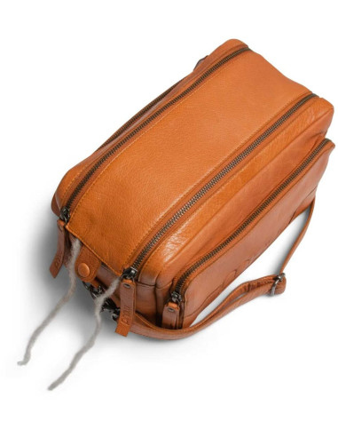 Bolso bandolera para tejer Muud Stavanger - Whisky