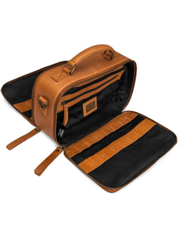 Bolso para tejer y crochet Muud Lilly Crossbody - Whisky