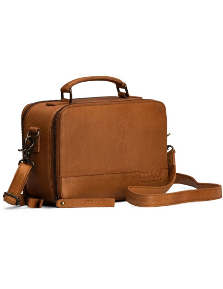 Bolso para tejer y crochet Muud Lilly Crossbody - Whisky