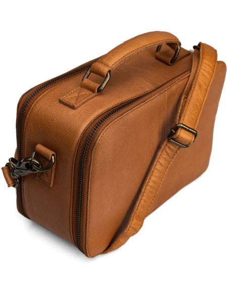 Bolso para tejer y crochet Muud Lilly Crossbody - Whisky