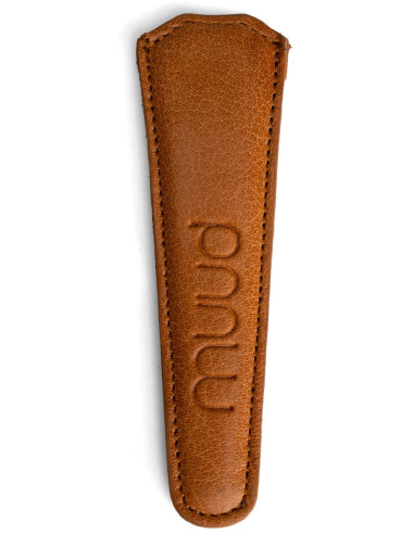 Funda de protección de cuero para tijeras de costura Muud Funda - Whisky
